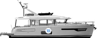 Nimbus 495 Flybridge  illustration