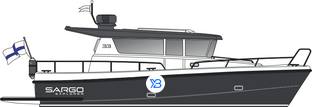 Sargo 33 Explorer profile illustration