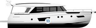 Greenline 58 Coupé profile illustration