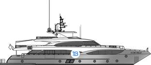 Majesty 125 profile illustration