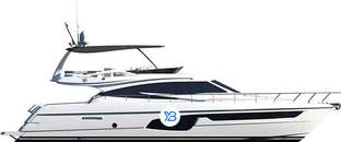 Ferretti 650 profile illustration