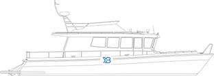 Targa 44 profile illustration