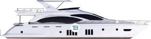 Azimut 84 profile illustration