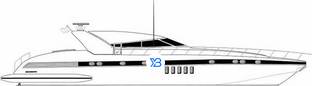 Mangusta 80 Open profile illustration