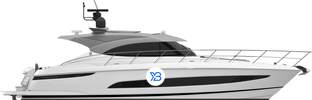 4800 Sport Yacht Series II Platinum Edition profile illustration