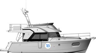 Swift Trawler 35 profile illustration