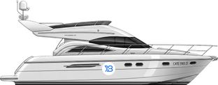 Princess 52 profile illustration