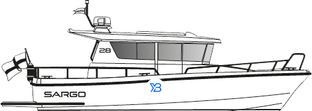 Sargo 28 profile illustration