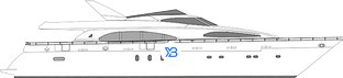 Azimut 100 Jumbo profile illustration