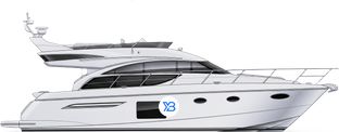 Princess F60 profile illustration