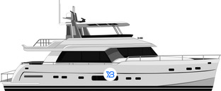 720 Trident profile illustration