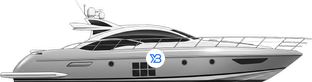 Azimut 62S profile illustration