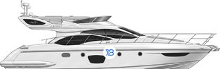 Azimut 47 profile illustration