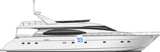 Azimut 85 Ultimate profile illustration