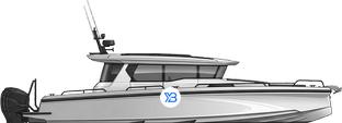Shadow 1500 Cross Cabin profile illustration
