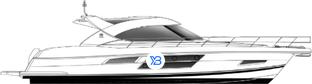 5000 Sport Yacht profile illustration
