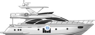 Azimut 78 profile illustration