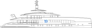 50m Aluminium FDHF profile illustration