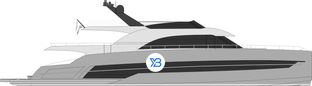 St-Barth 85 Fly profile illustration