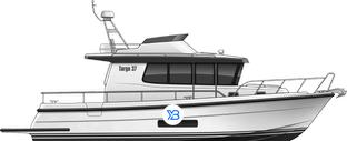 Targa 37 profile illustration