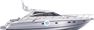 Princess V58 profile illustration