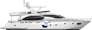 Azimut 88 profile illustration
