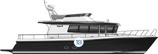 Targa 46 profile illustration