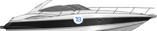 Superhawk 34 profile illustration