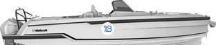 Wellcraft 33 Speedster profile illustration
