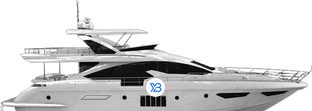 Azimut 80 profile illustration