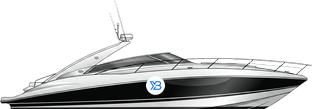 Superhawk 43 profile illustration