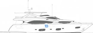 30 Metre Yacht profile illustration