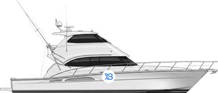 60 Enclosed Bridge Convertible profile illustration