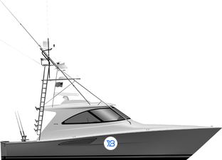 Viking 44ST profile illustration