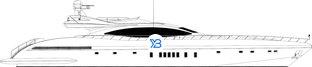 Mangusta 132 profile illustration