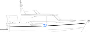 Hardy 45 European profile illustration