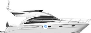 Princess 42 profile illustration