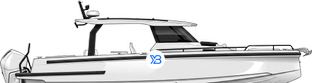 38 Cross Top profile illustration