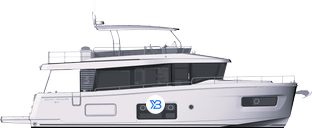 Swift Trawler 54 profile illustration