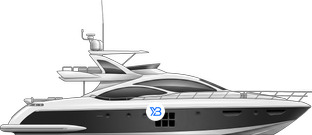 Azimut 103SL profile illustration