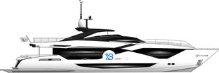 120 Yacht profile illustration