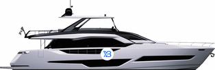 Ferretti 800 Mk2 illustration