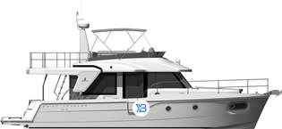 Beneteau Swift Trawler 41 Fly illustration