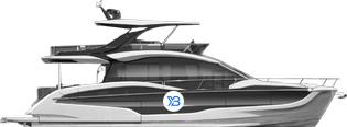 Galeon 620 Fly  Mk2 illustration