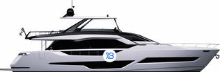 Ferretti 800 Mk2 illustration
