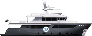 Cantiere delle Marche Darwin 102 illustration