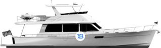 Grand Banks GB60 Flybridge illustration