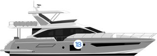 Azimut Fly 72 Gen 2 illustration