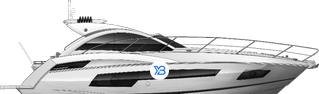 Sunseeker Portofino 40 illustration