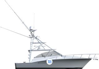 Hatteras Cabo 41 illustration